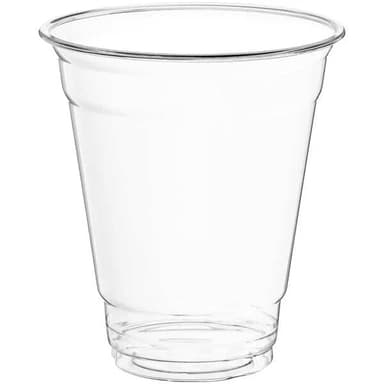 12 oz Clear Cold Cup, Squat (1000/case)