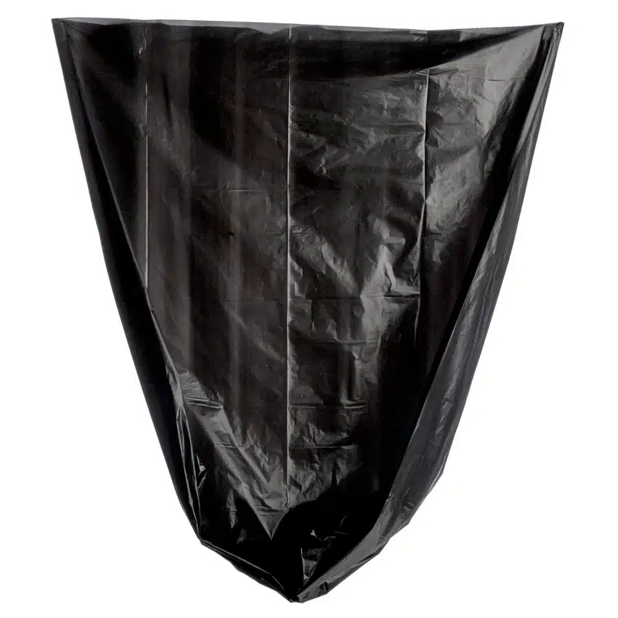45 Gallon Heavy Duty Can Liner, 40x48", Black (100/case)