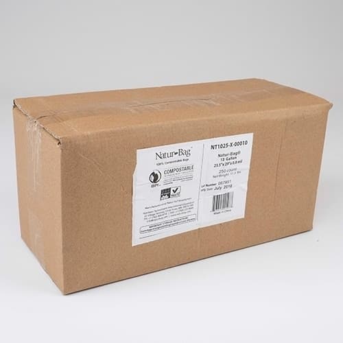 13 Gallon Compostable Can Liner, 24x29", Green - Image 4