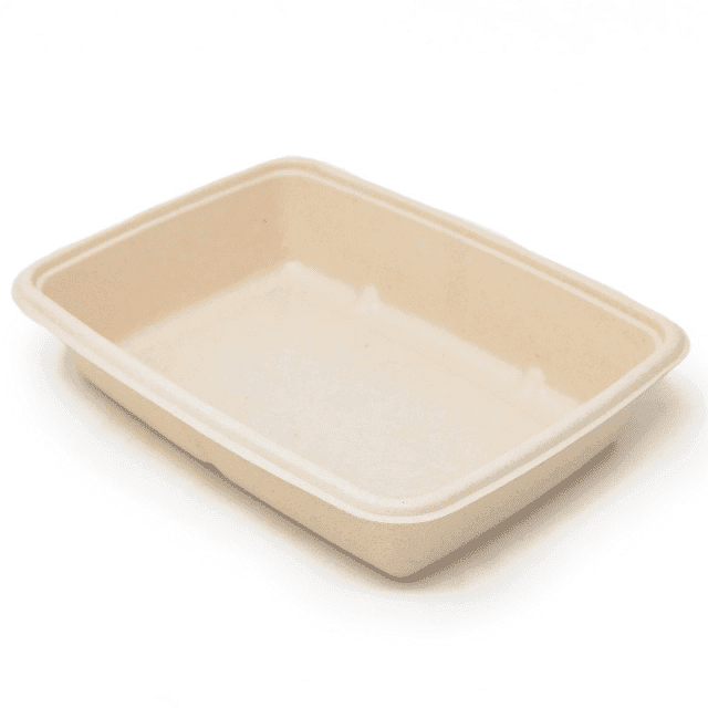 30 oz Fiber Rectangle Container, 9x6