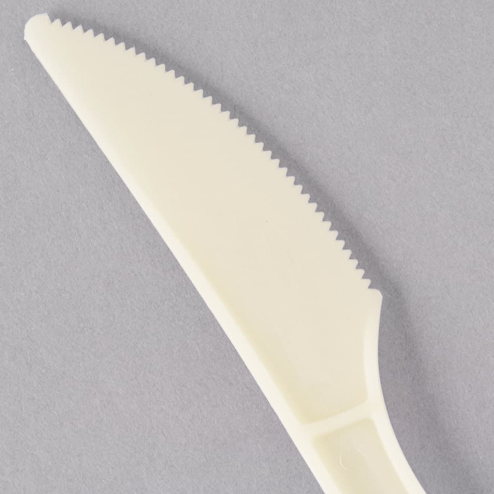 7 wrapped plant starch knives 750 cs
