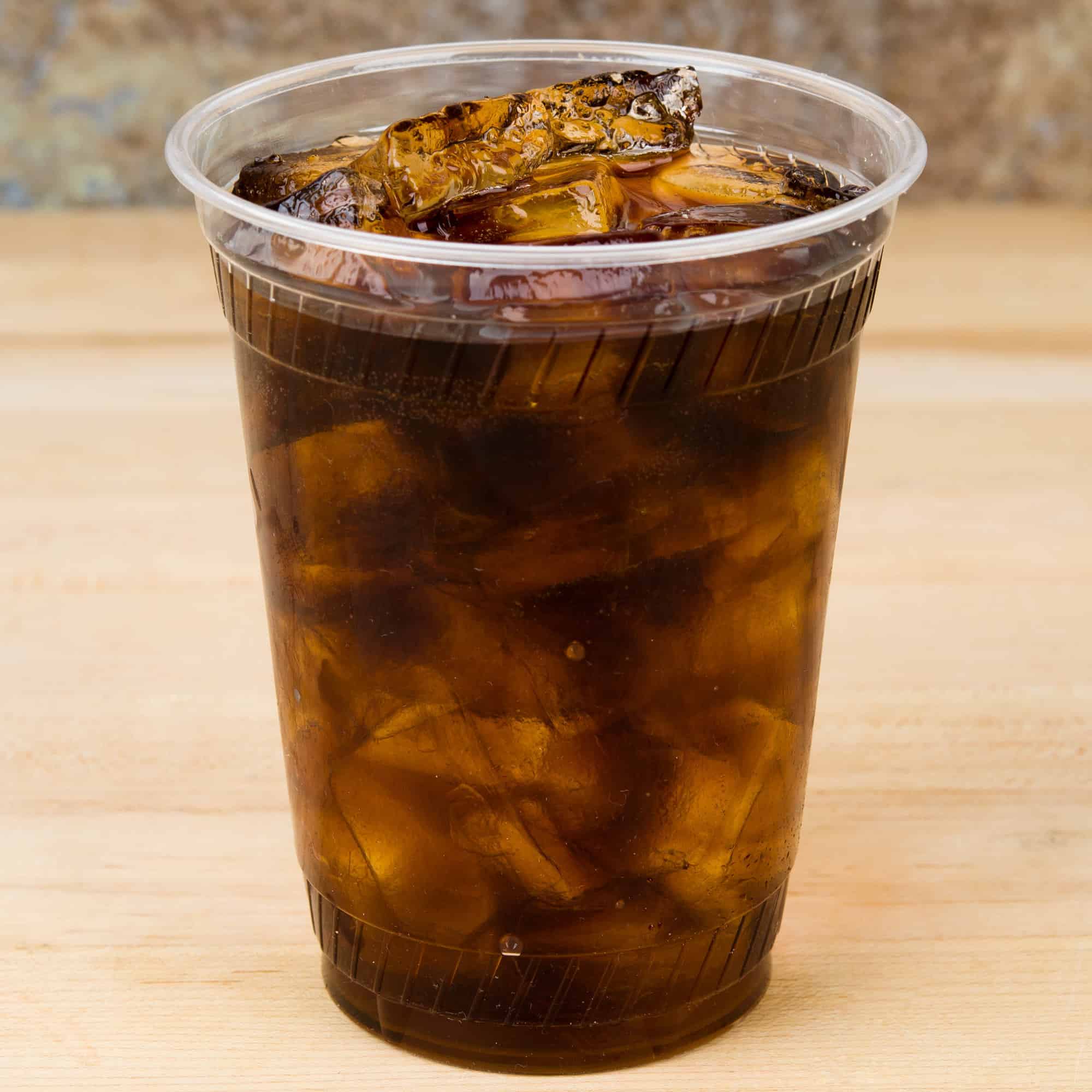 16-18 oz compostable squat clear cold cup 1000 cs