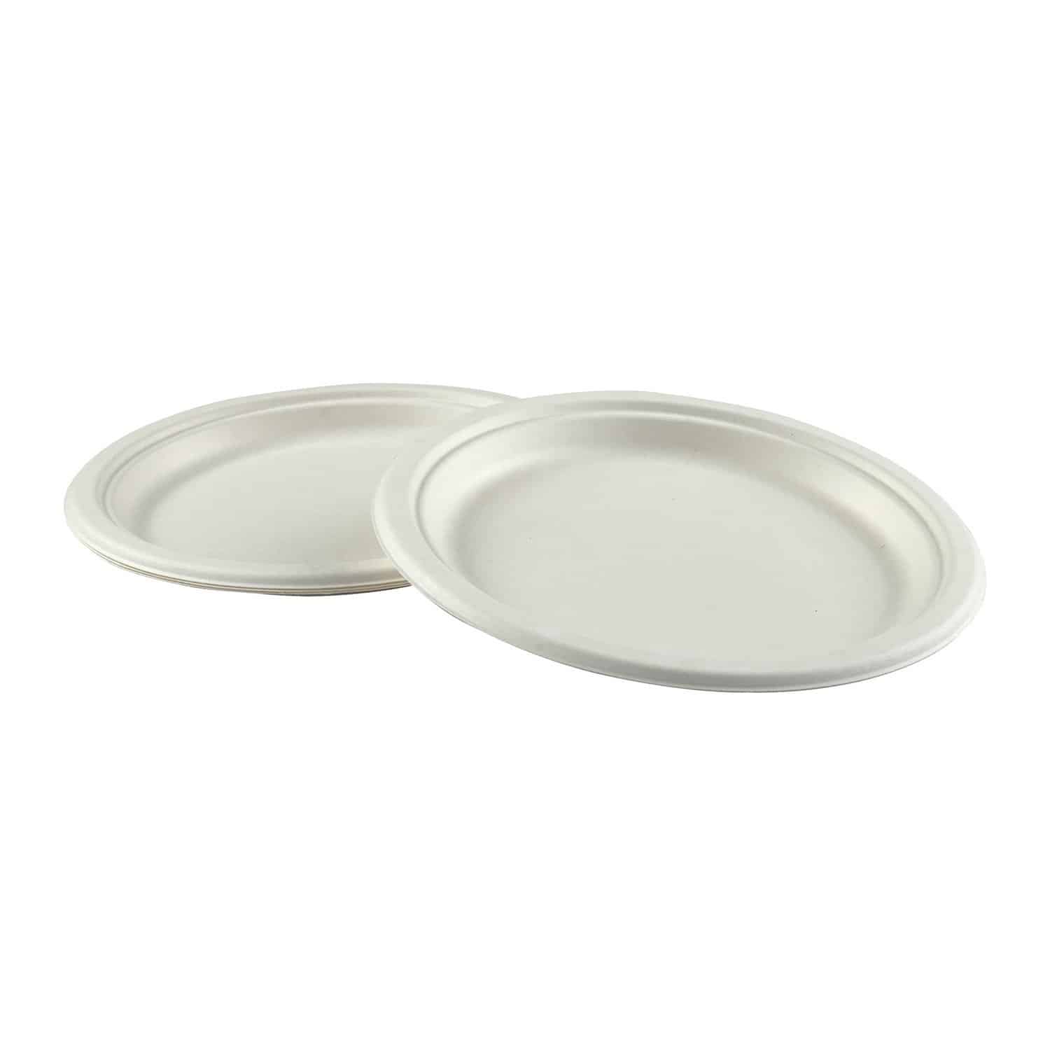 Round Fiber Plate, White - SupplyClub