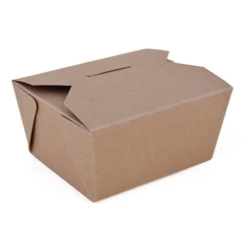 #1 Paper Folded Carton, Brown Kraft