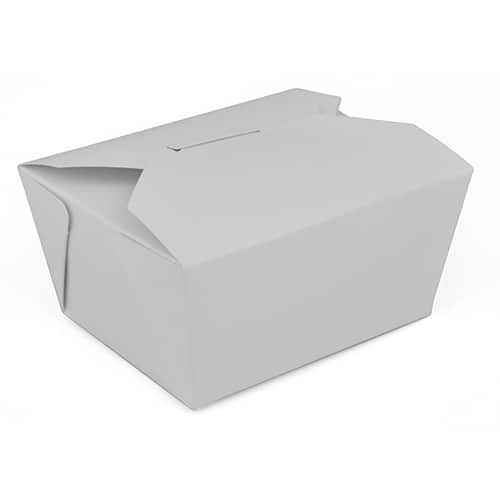 #1 Paper Folded Carton, White