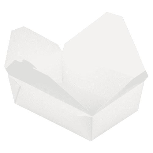 #3 Paper Folded Carton, White