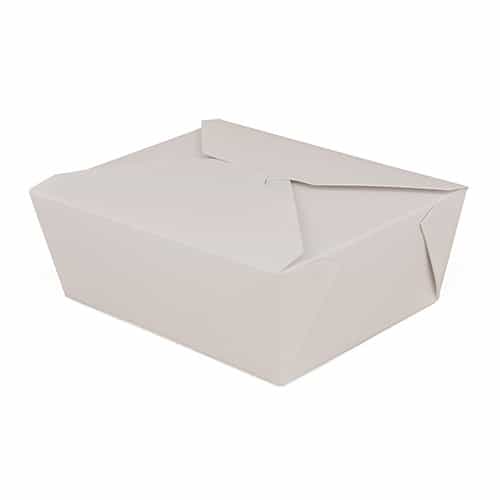 #8 Paper Folded Carton, White
