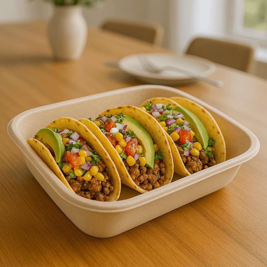 32 oz Fiber Food Container - Image 4