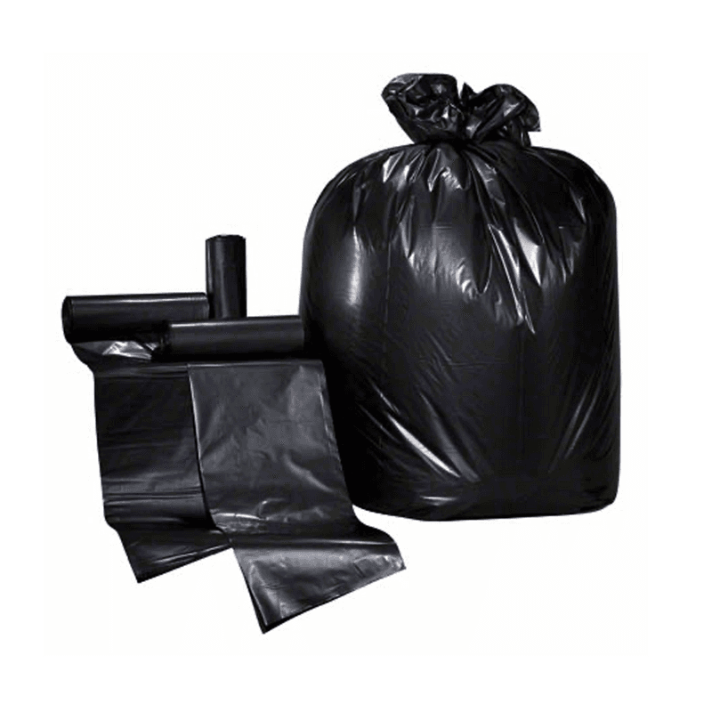 55 Gallon Heavy Duty Can Liner, 43x47", Black
