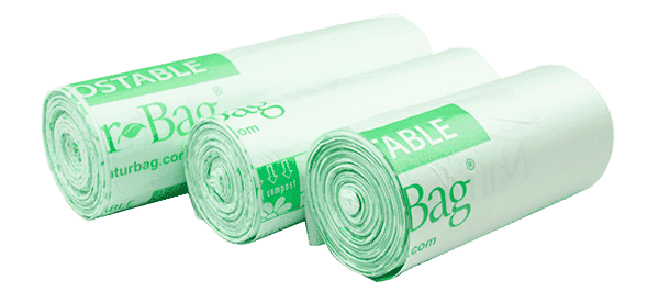 55 Gallon Compostable Can Liner, 42×48″, .8 mil
