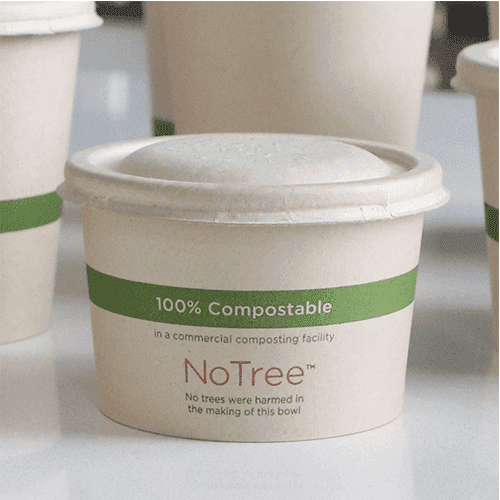 8 oz Notree Paper Bowl, 1000 case