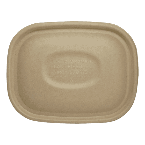 Fiber Lid - fits 20-48 oz Fiber Food Containers