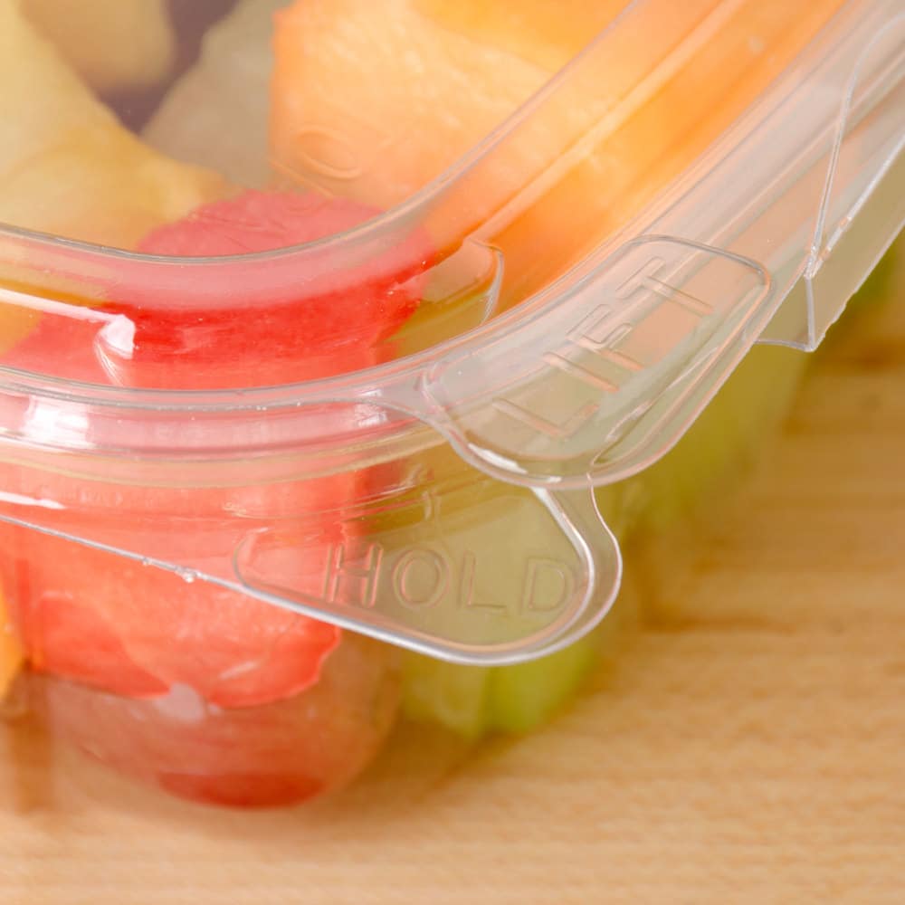 12 oz Rectangle Deli Container with Lid, 200 case