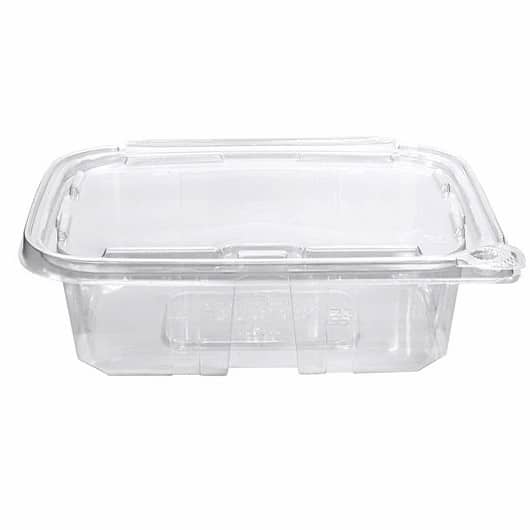 24 oz Rectangle Deli Container with Lid