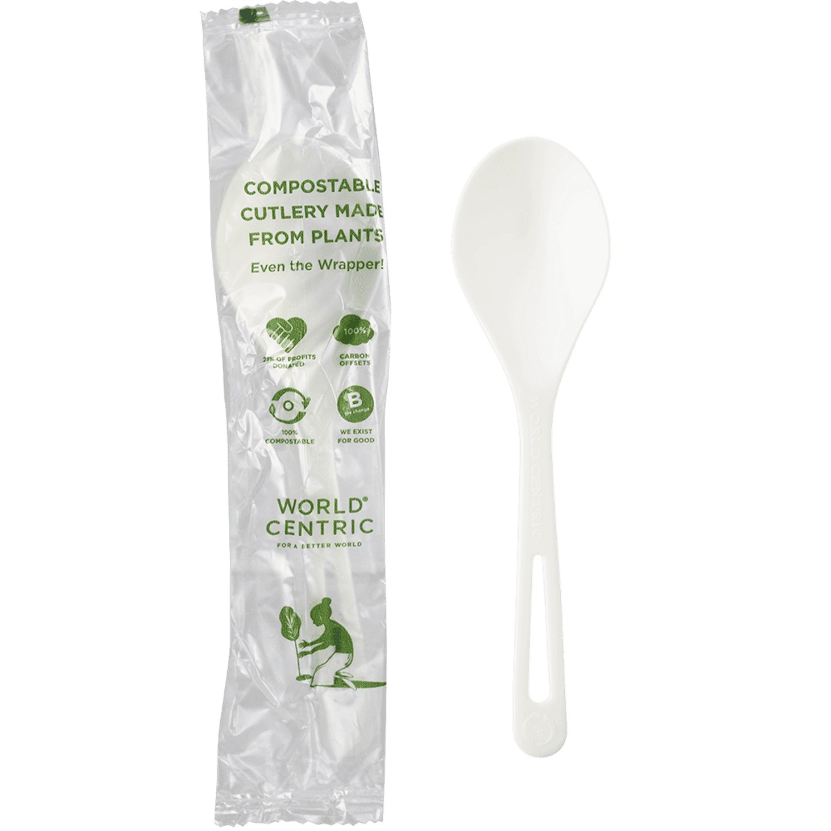 6" Individually Wrapped Spoon