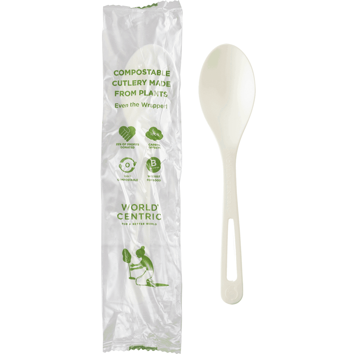 6" Individually Wrapped Teaspoon