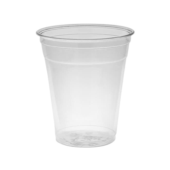 12 oz Clear Cold Cup, Squat - Image 2