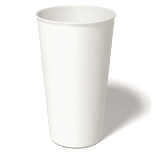 20 oz Paper Hot Cup, White - Image 2