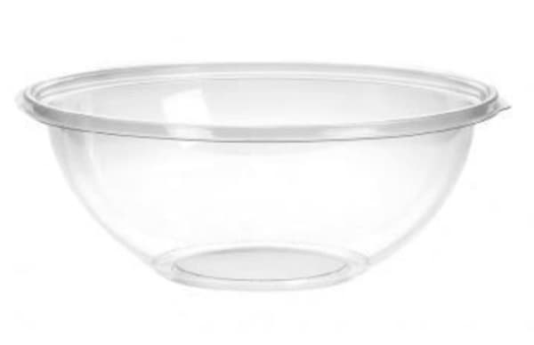 18 oz Round PET Bowl, Clear
