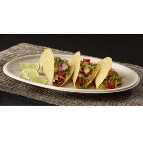 9" Oval Fiber Platter - Image 3