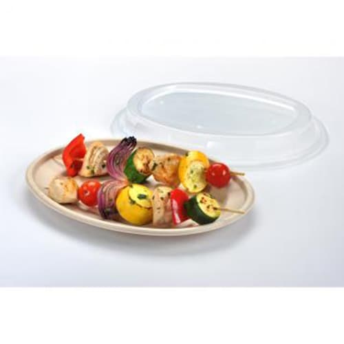 9" Oval Fiber Platter - Image 4