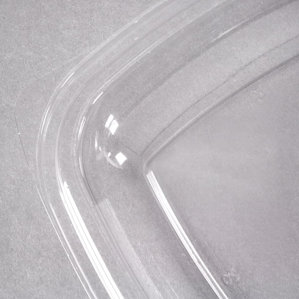 Dome PET Lid - fits 24-48 oz Square PET Bowls - Image 3