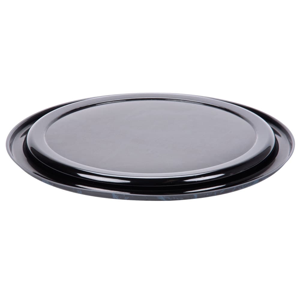 18" Round PET Platter, Black Marble - Image 4