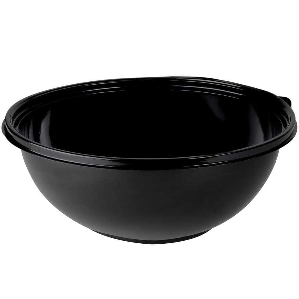 320 oz Round PET Bowl, Black - Image 3