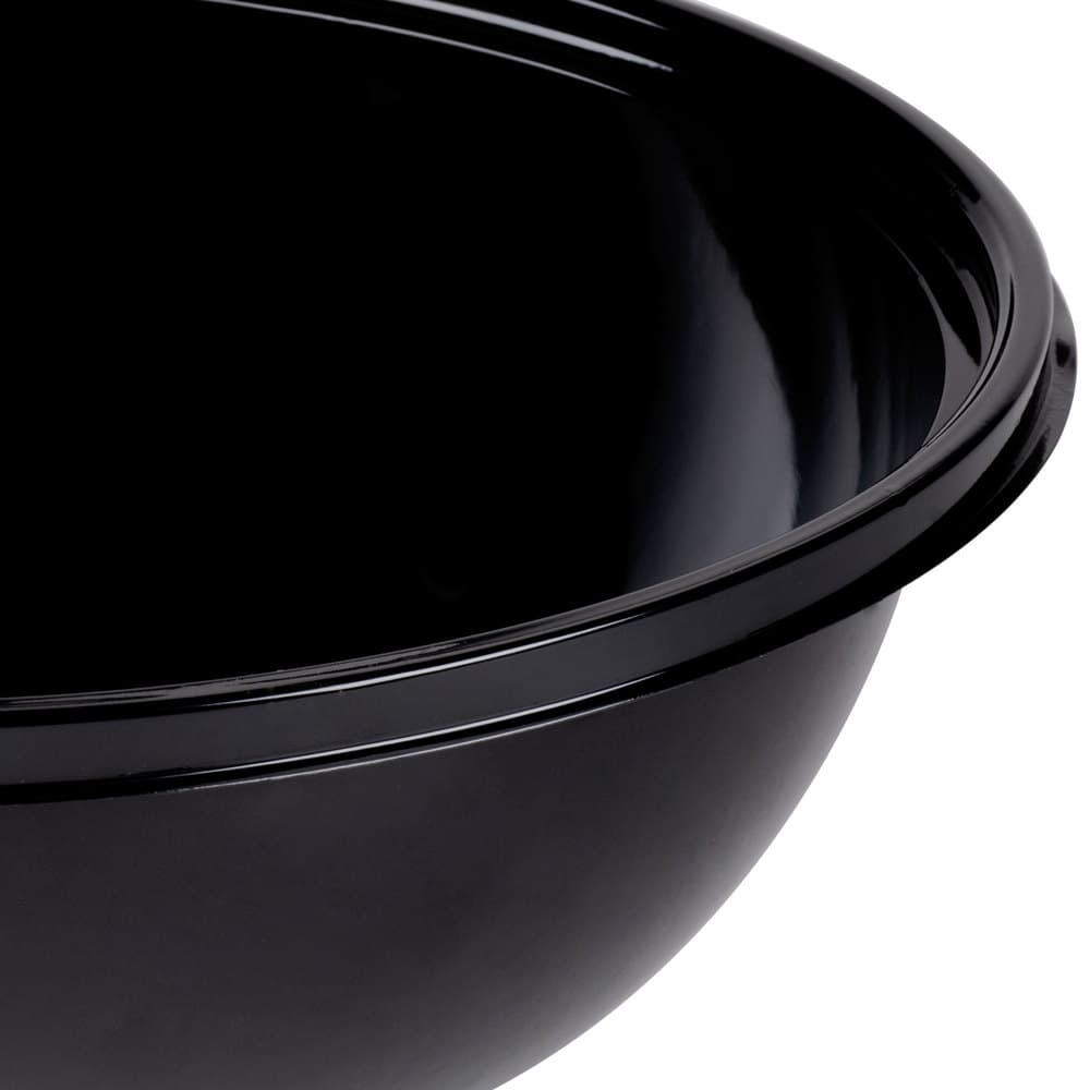 320 oz Round PET Bowl, Black - Image 5