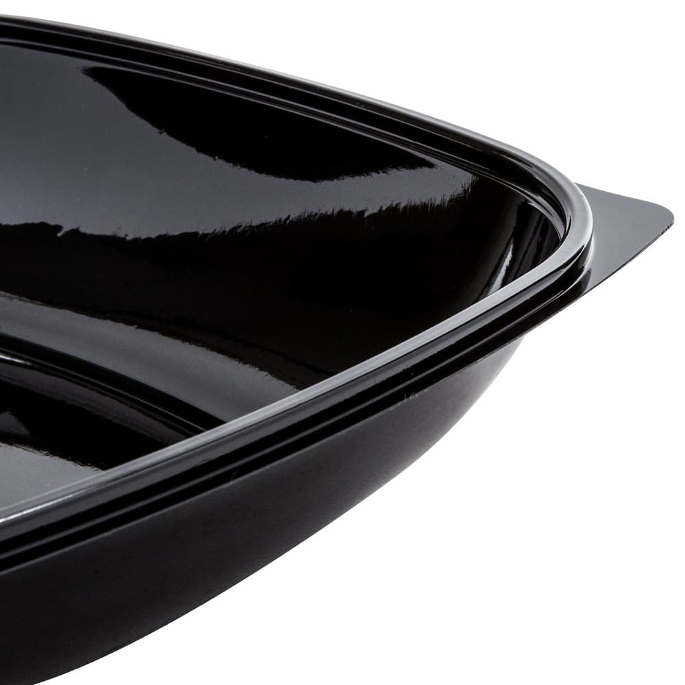 80 oz Square PET Bowl, Black - Image 5
