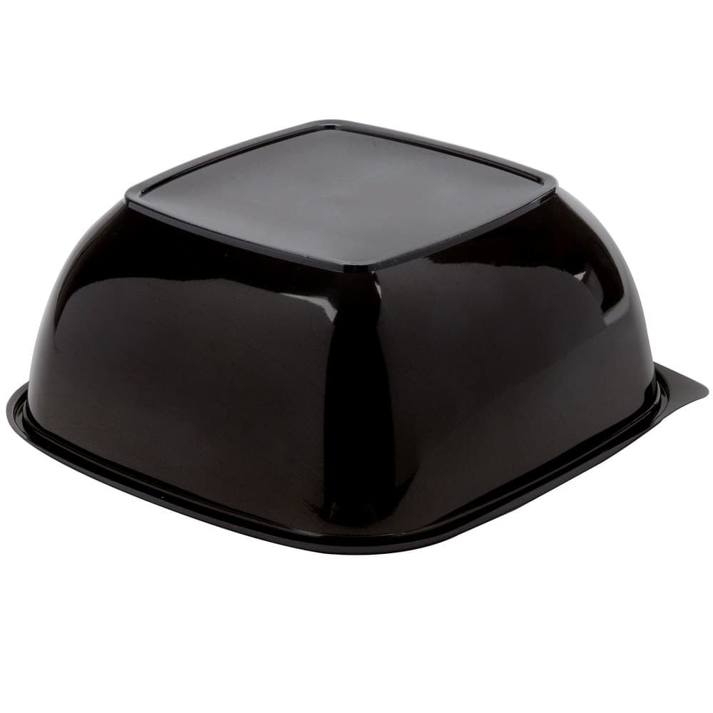 160 oz Square PET Bowl, Black - Image 4