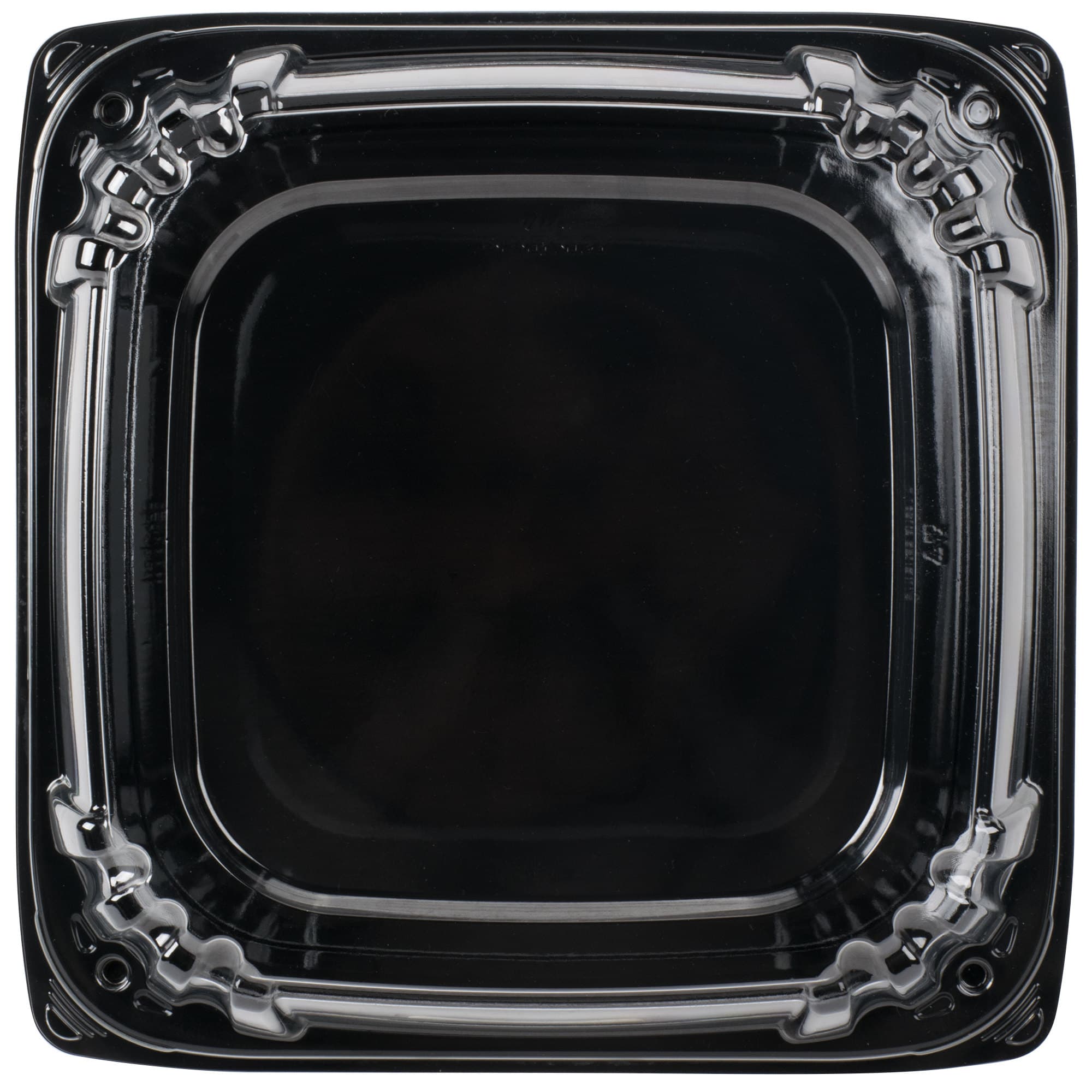 14" Square PET Platter with High Dome Lid - Image 8