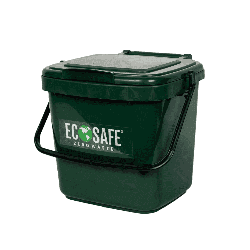 Kitchen Organics Bin, fits 16x17, 2.5 gal cored liners