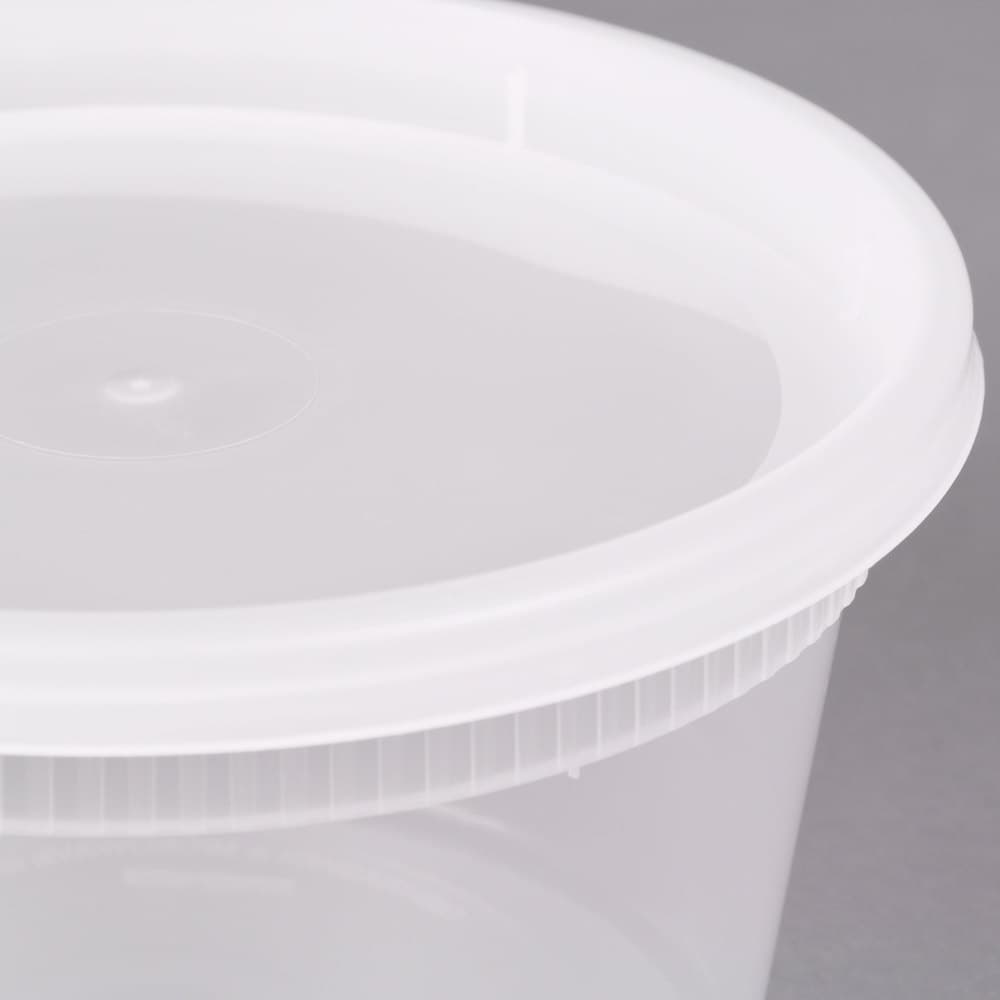 12 oz Round Deli Container with Lid - Image 8
