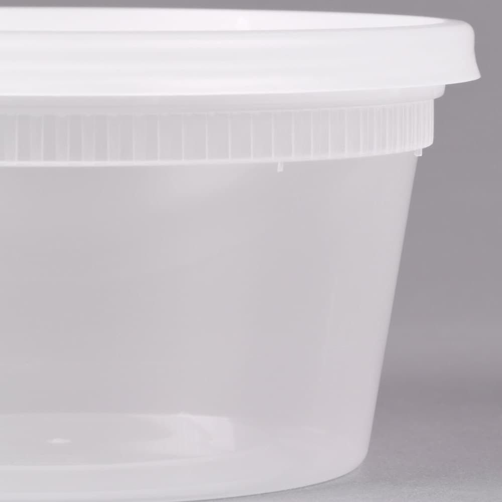 12 oz Round Deli Container with Lid - Image 9