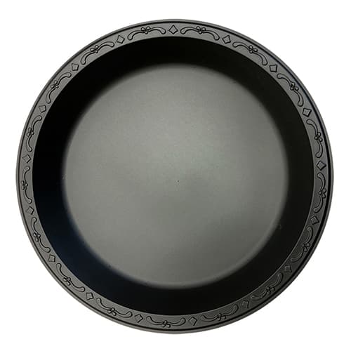 10" Round MFPP Plate, Black - Image 2