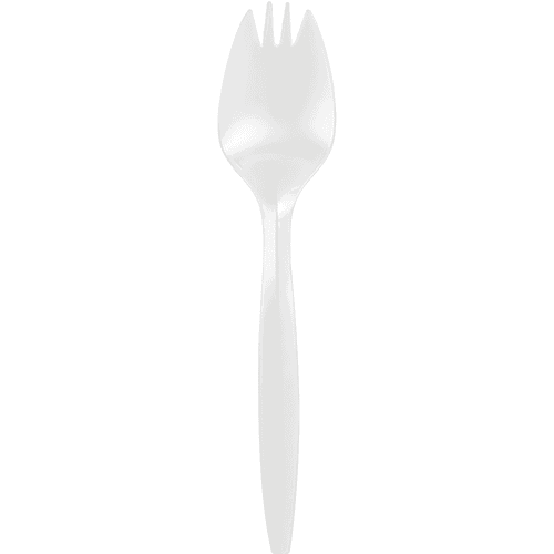 6" Plastic Spork
