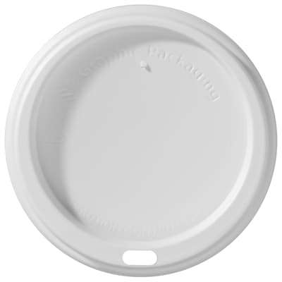 White PS Lid - fits 10-24oz Paper Hot Cups