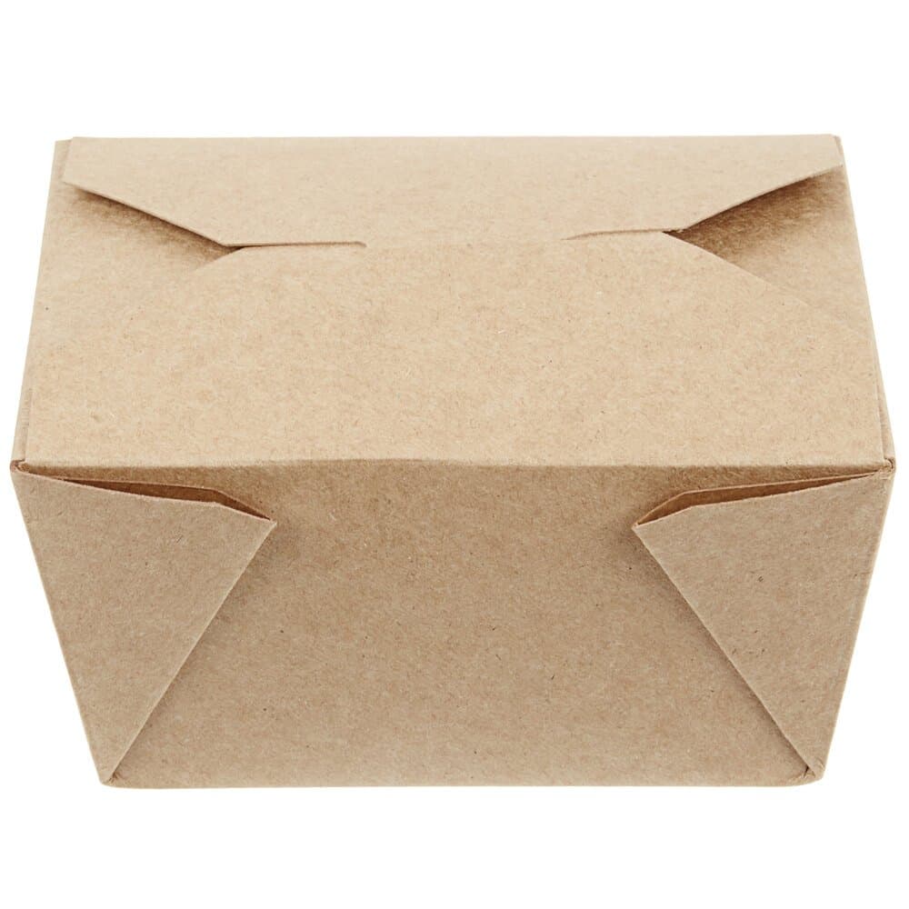 #1 Paper Folded Carton, Brown Kraft