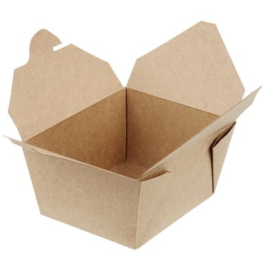 #1 Paper Folded Carton, Brown Kraft