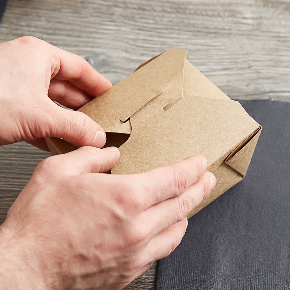 #1 Paper Folded Carton, Brown Kraft - Image 5