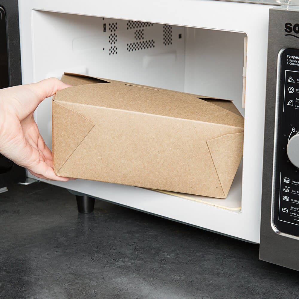 #4 Paper Folded Carton, Brown Kraft - Image 6