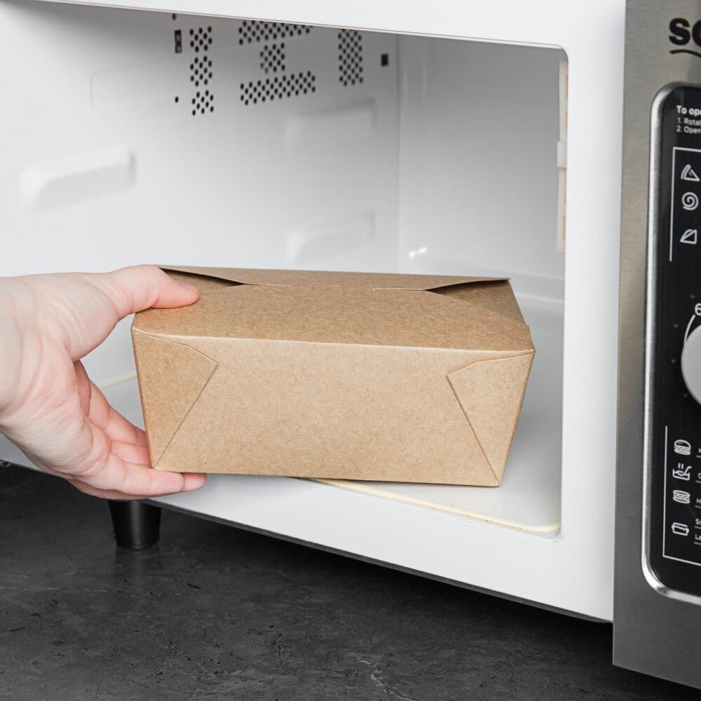 #8 Paper Folded Carton, Brown Kraft - Image 6