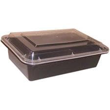 38 oz Rectangle PP Container Combo Kit - Image 2