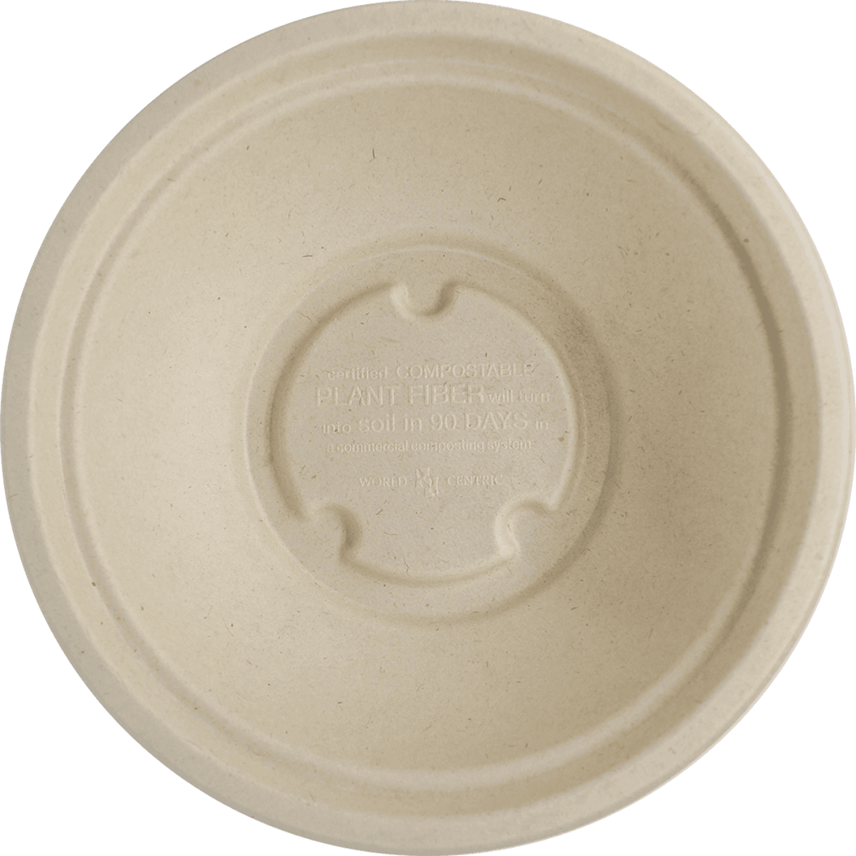 16 oz Round Fiber Bowl - Image 3