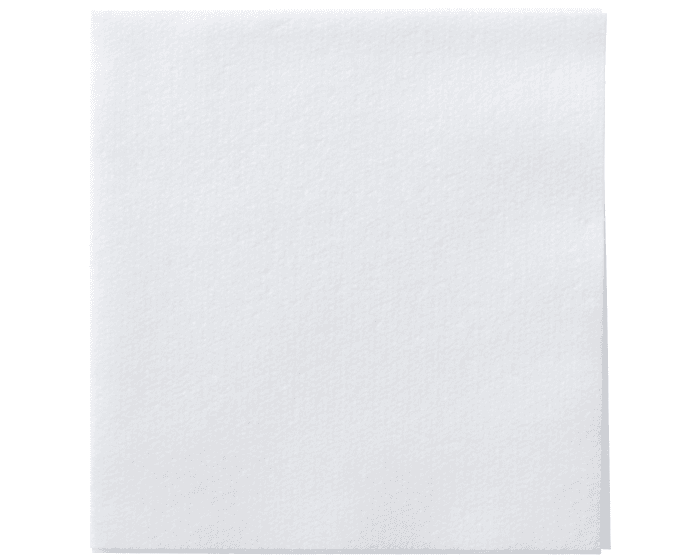 5" Linen-Like Beverage Napkin, White