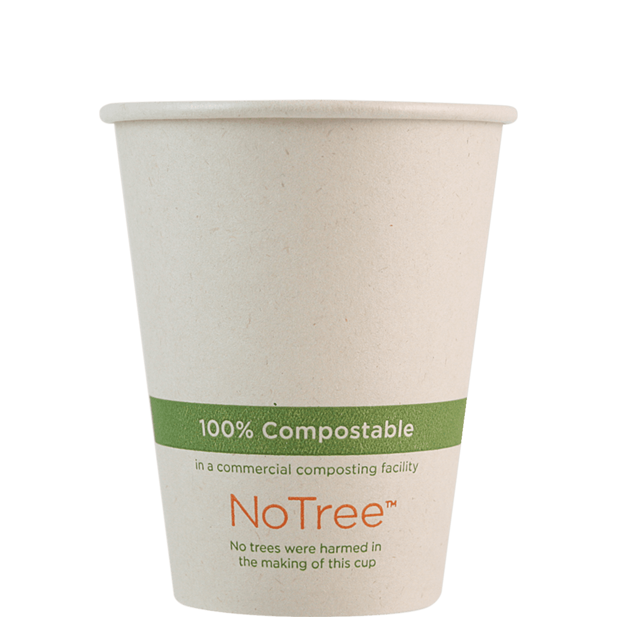 8 oz NoTree Paper Hot Cup