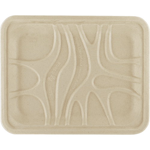 9.125 x 7.125 x .65” Tray PLA Lined - Image 2