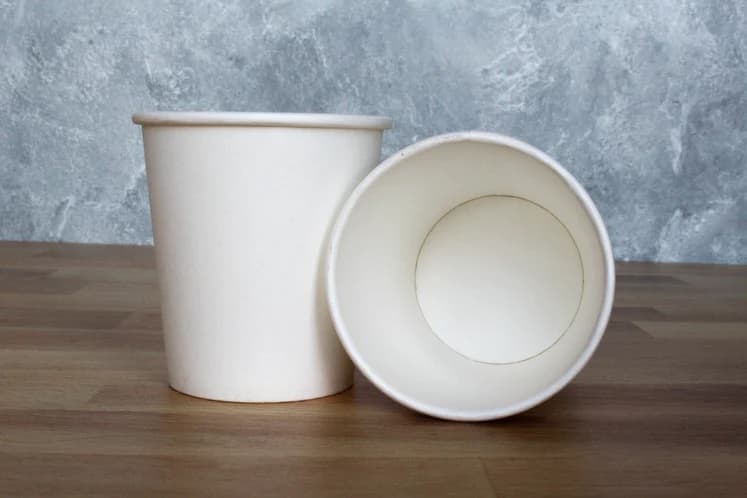 6 oz Paper Hot Cup, White