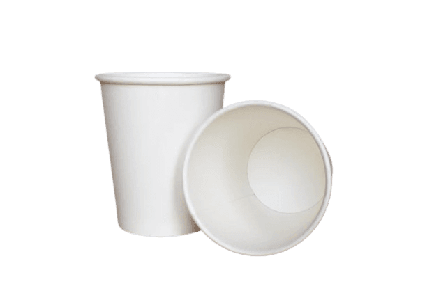 8 oz Paper Hot Cup, White